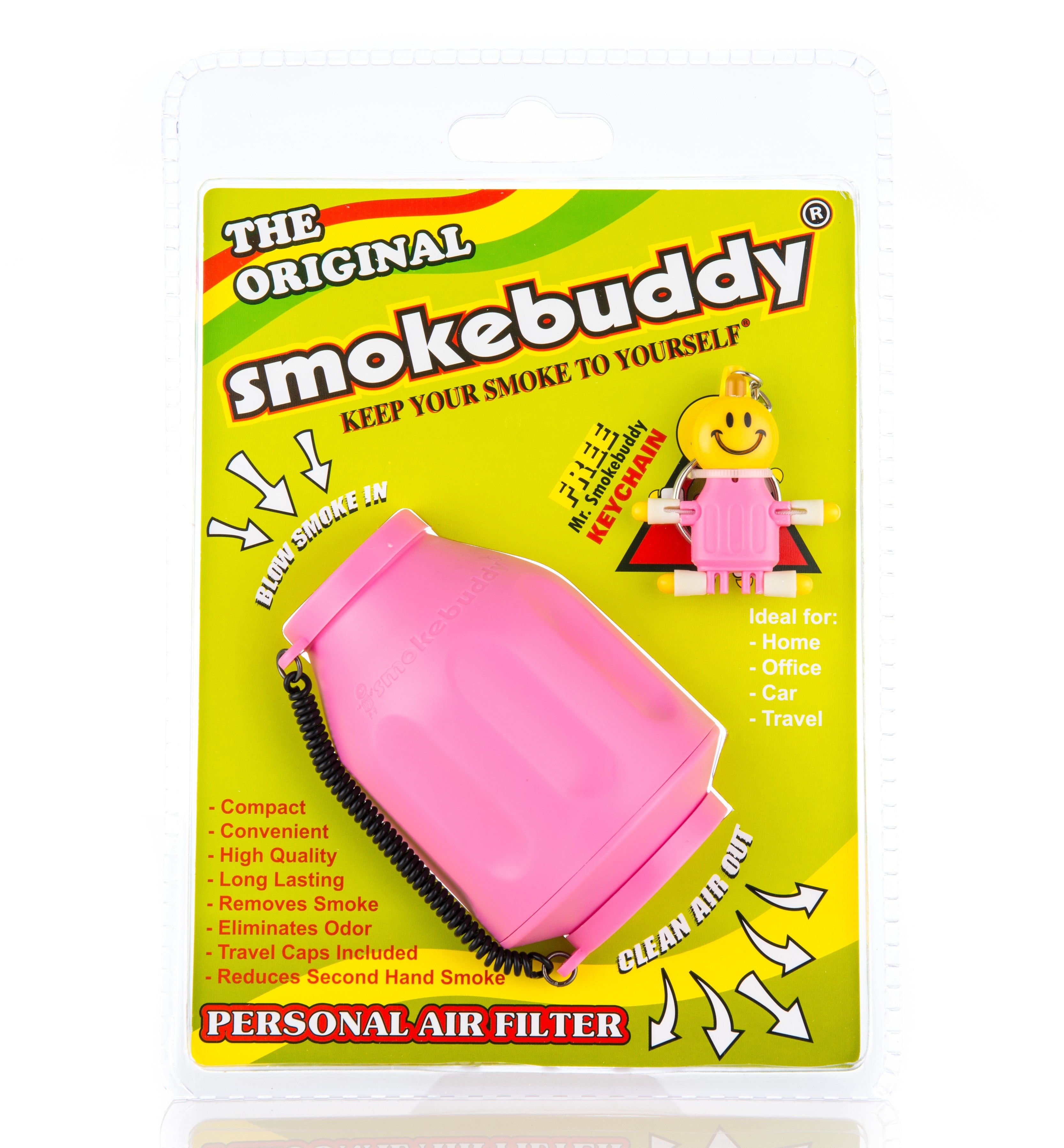 Pink Smokebuddy Original Personal Air Filter