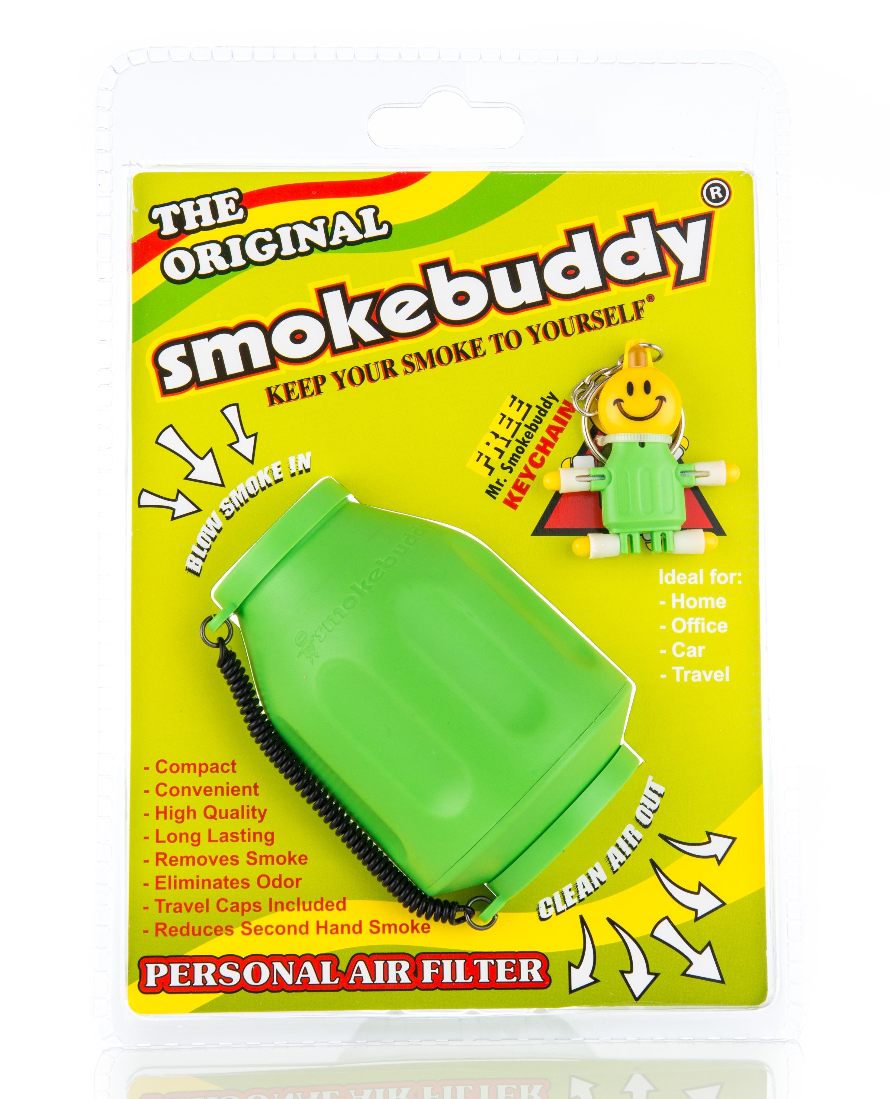 Lime Green Smokebuddy Original Personal Air Filter – SB Co.