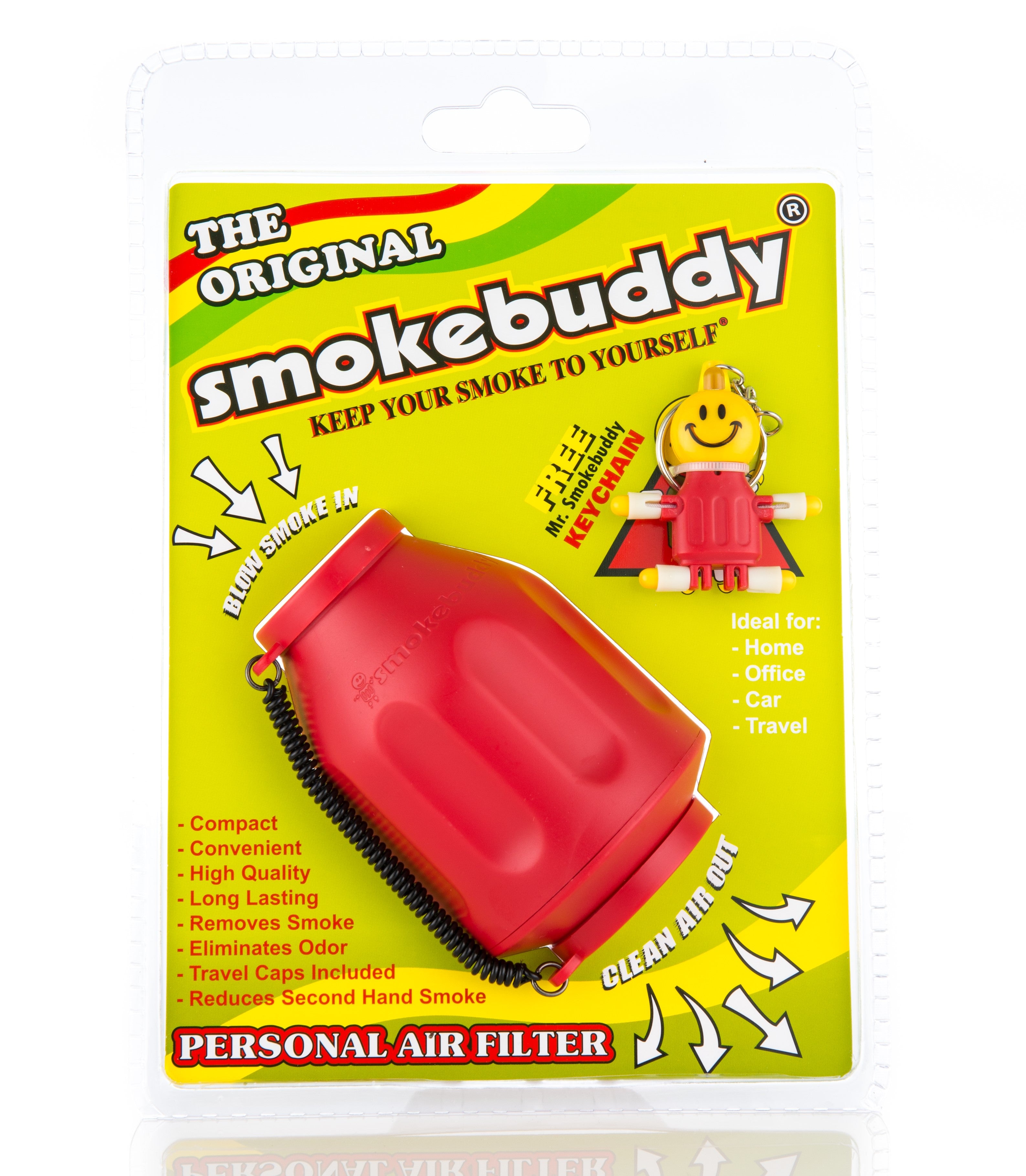 Red Smokebuddy Original Personal Air Filter SB Co. Red Smokebuddy Original Personal Air Filter SB Co.