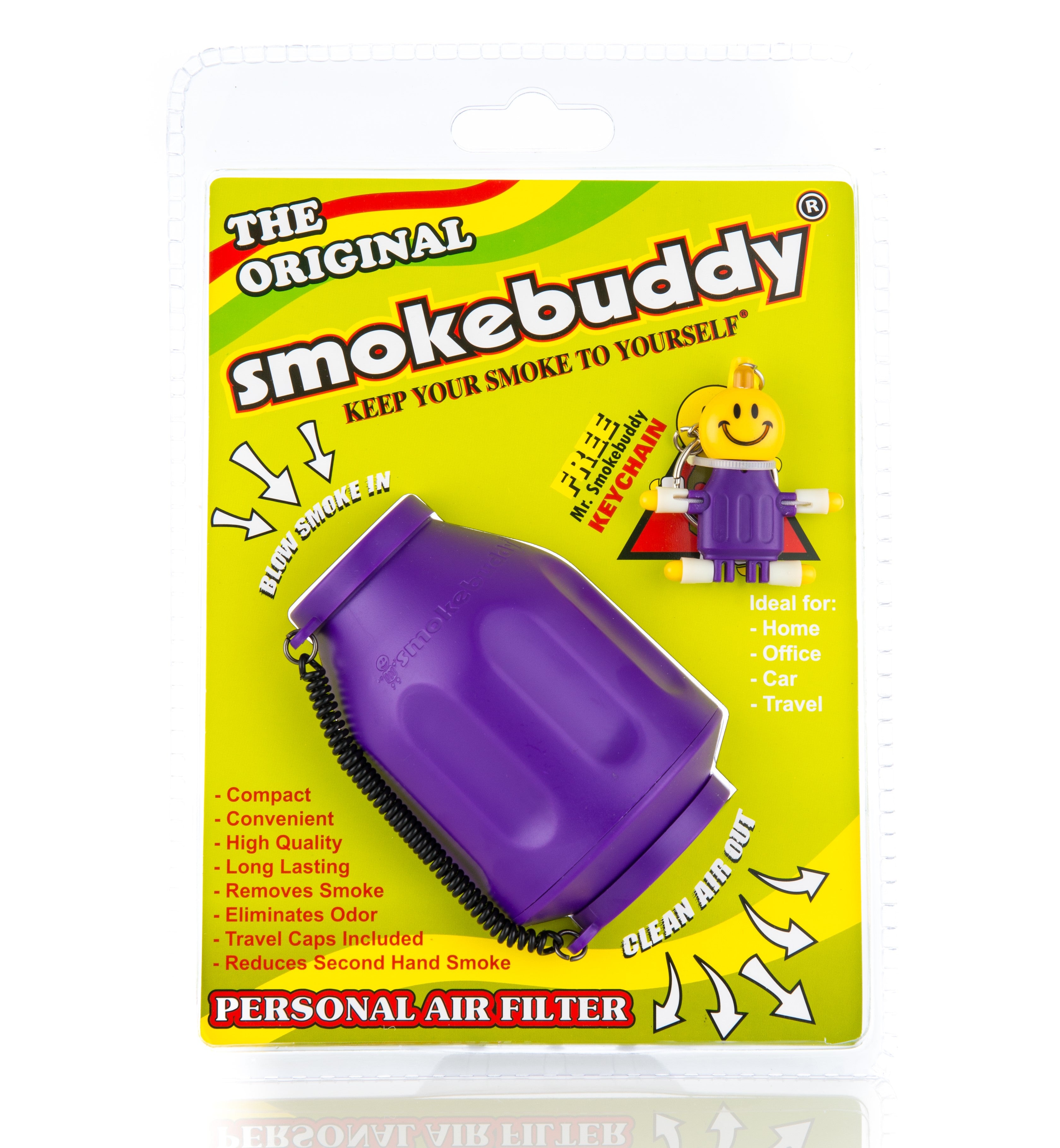 Purple Smokebuddy Original Personal Air Filter