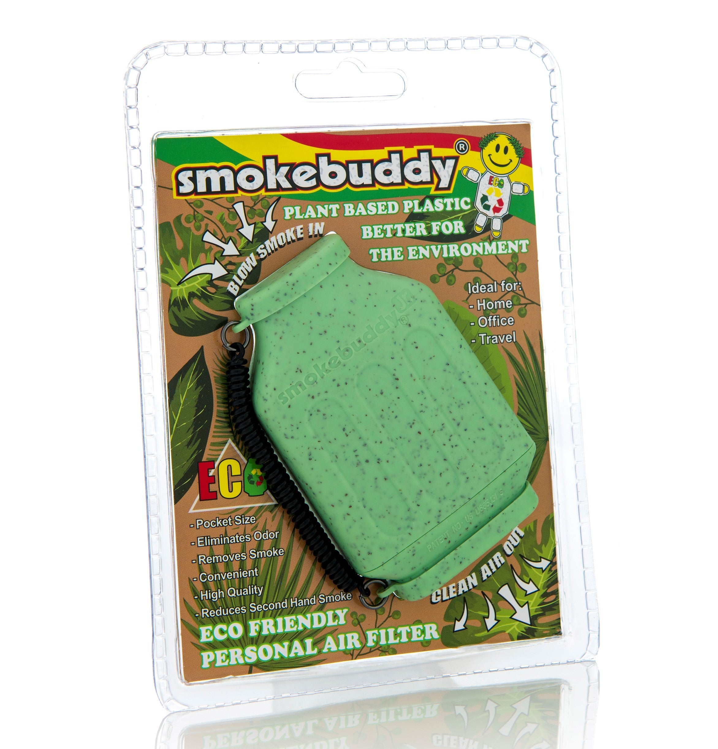 Green ECO Smokebuddy Junior Personal Air Filter