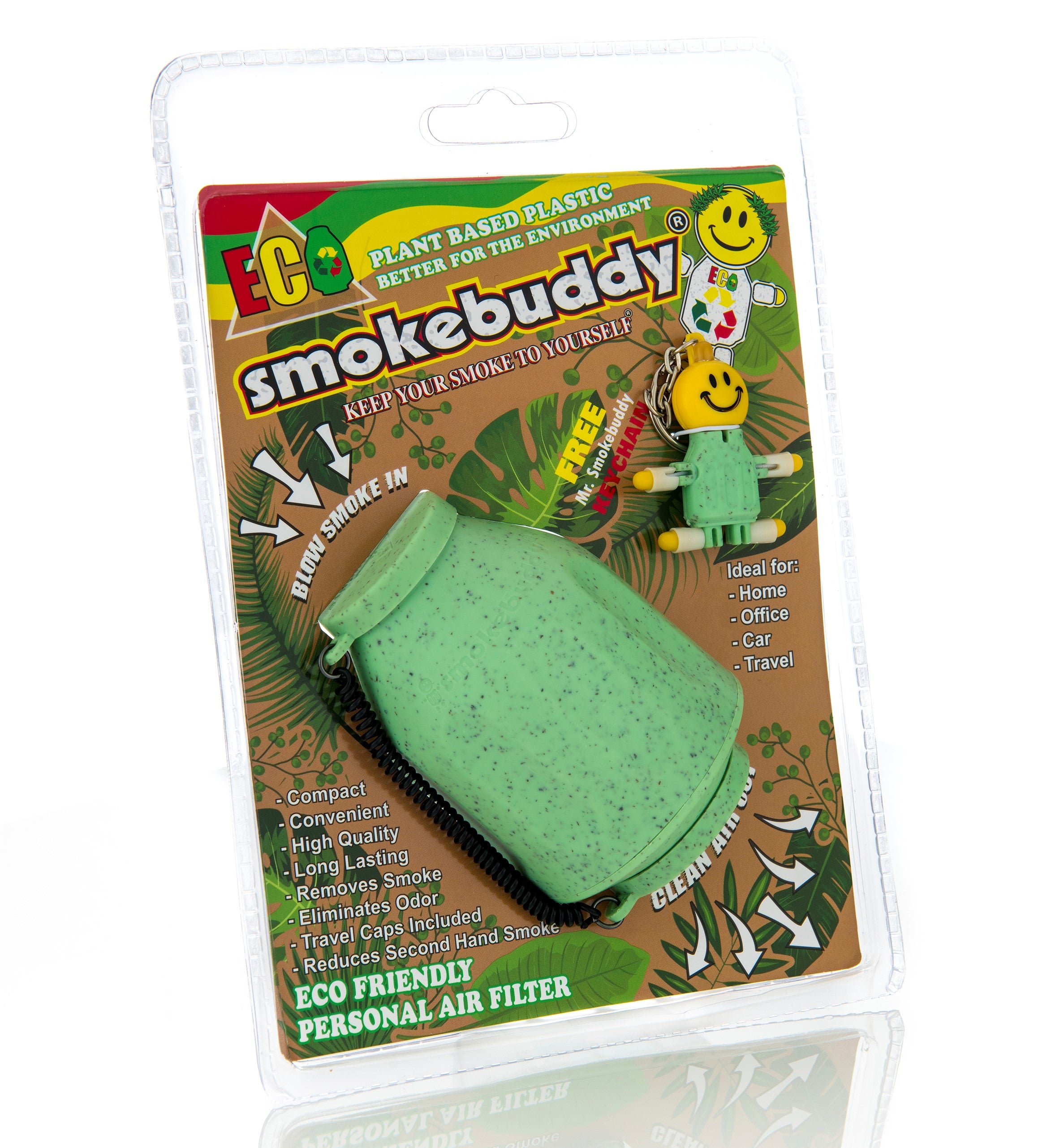 Green ECO Smokebuddy Original Personal Air Filter