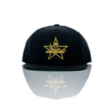 Smokebuddy Star Snapback Hat Black