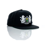 Smokebuddy Crest Snapback Hat Black