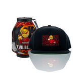 Evil Smokebuddy Original Bundle with Matching Evil Snapback