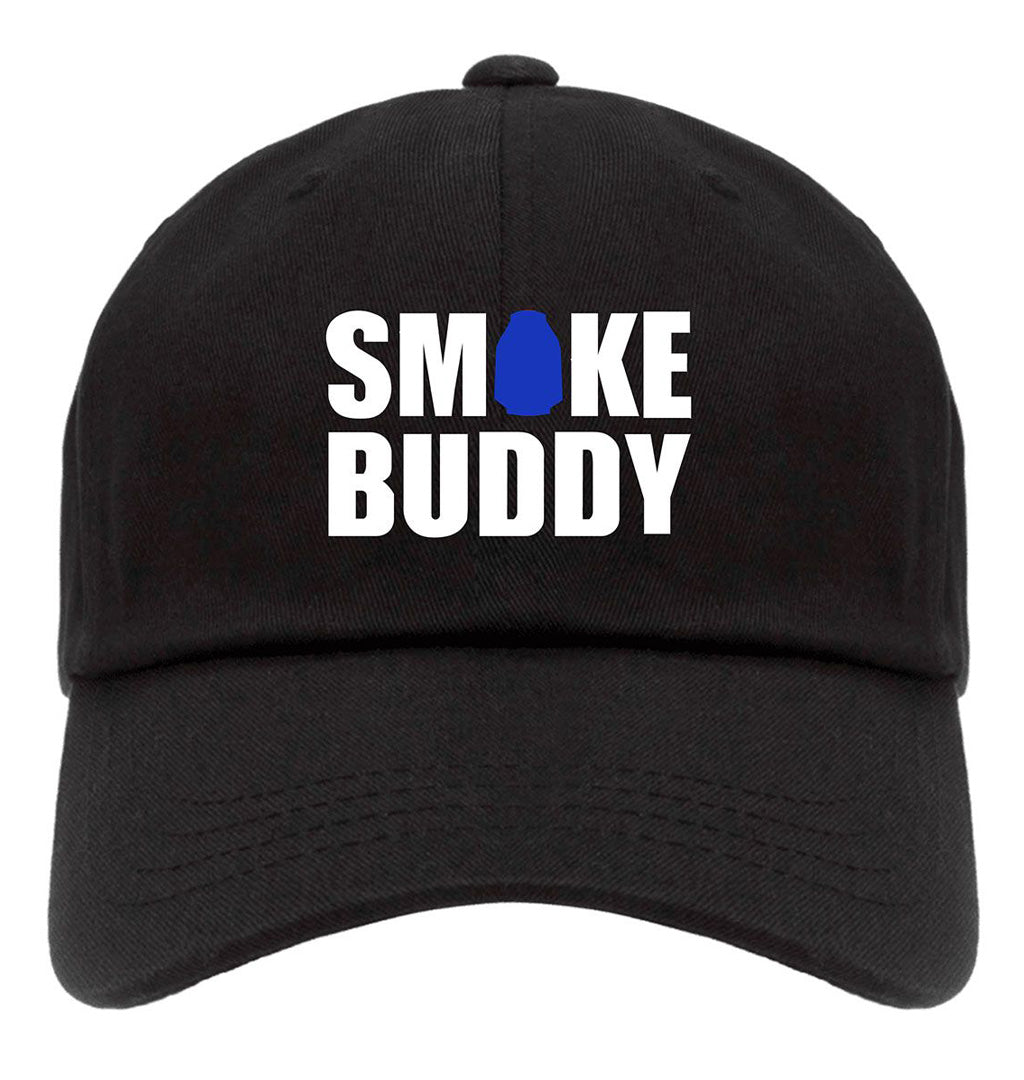 Smokebuddy Black Golf Hat