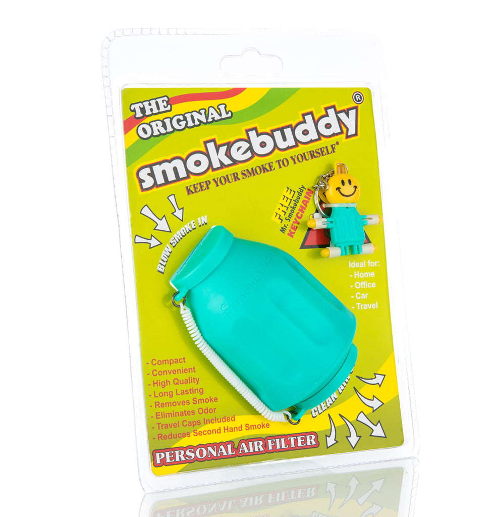 Teal Smokebuddy Original Personal Air Filter SB Co.