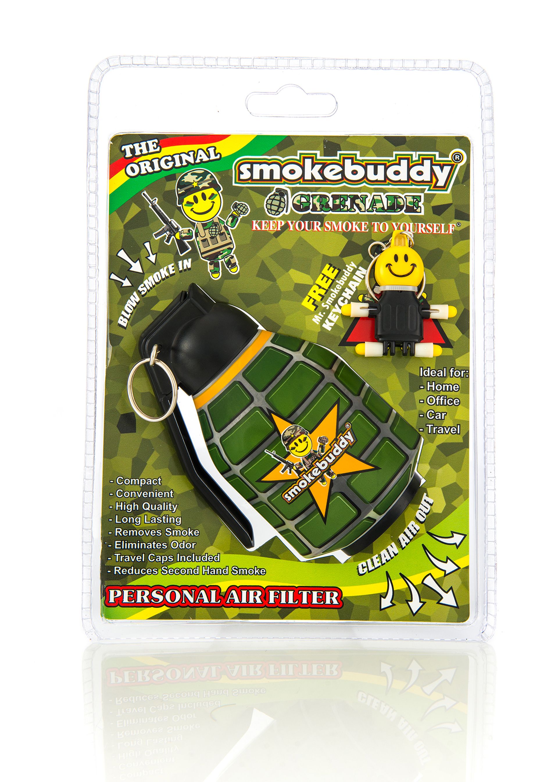 Smoke Buddy - Grenade – Flower Power Packages
